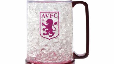 Aston Villa FC Freezer Tankard