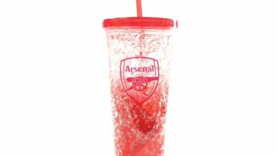 Arsenal FC Freezer Cup with Straw