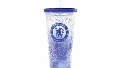 Chelsea FC Freezer Cup with Straw