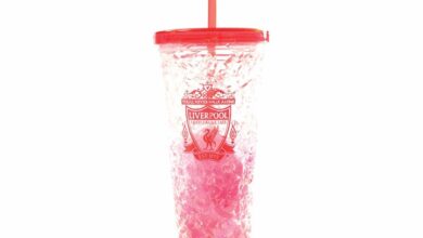 Liverpool FC Freezer Cup with Straw