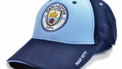Manchester City FC Sky Blue & Navy Baseball Cap