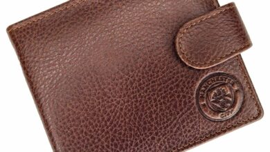 Manchester City FC Premium Brown Leather Wallet