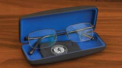 Rangers FC Grey Glasses Case