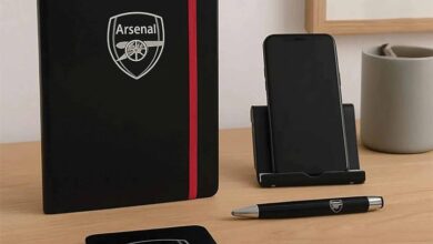 Arsenal FC Home Office Set