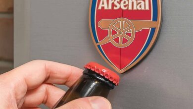 Arsenal FC Bottle Opener Magnet