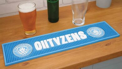 Manchester City FC Bar Runner Mat