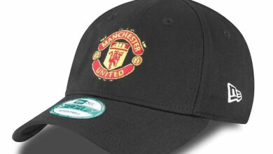 Manchester United FC Black Baseball Cap