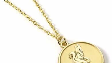 Liverpool FC Gold Tone Crest Necklace