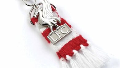 Liverpool FC Red Scarf Backpack Hanger