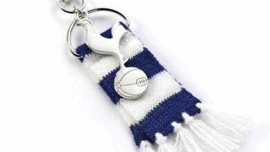 Tottenham Hotspur FC Blue Stripe Backpack Hanger