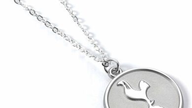 Tottenham Hotspur FC Silver Tone Disc Necklace