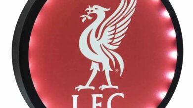 Liverpool FC LED Light Crest Sign