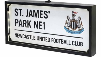 Newcastle United FC LED Street Sign