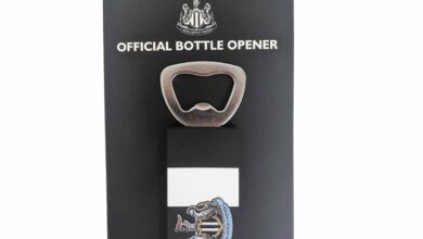 Newcastle United FC PVC Magnetic Bottle Opener