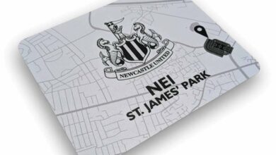 Newcastle United FC St James Park Mouse Mat