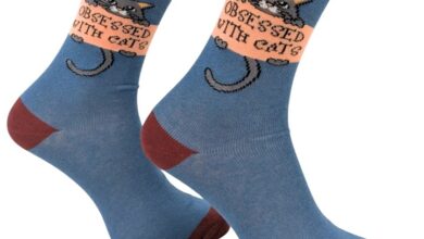 Obsessed with Cats Socks - Size 4 - 8