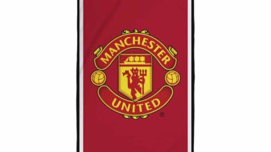 Manchester United FC Stripe Towel