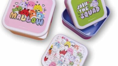 Squishmallows Mallow Squad Set of 3 Snack Boxes