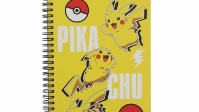Pokemon Pikachu A5 Notebook