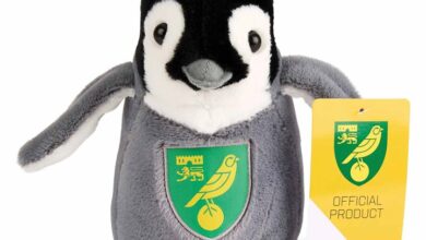 Norwich City FC Penguin Plush