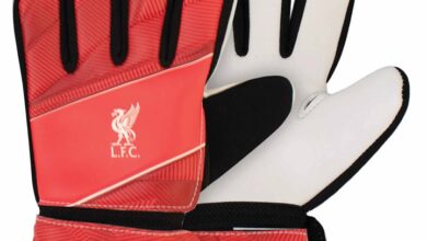 Liverpool FC Fuse Goalkeeper Gloves - Size Youth