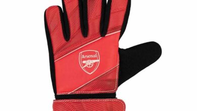 Arsenal FC Fuse Goalkeeper Gloves - Size Junior