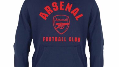 Arsenal FC Kids Navy Hoodie