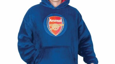 Arsenal FC Adult Oversized Hoodie S - L