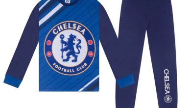 Chelsea FC Kids Navy Hooded Dressing Gown 5 - 6 Years