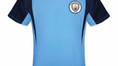 Manchester City FC Kids Blue Crest T-Shirt