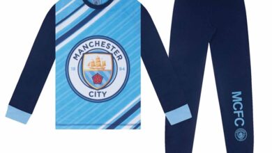 Manchester City FC Kids Long Pyjamas 3 - 4 Years