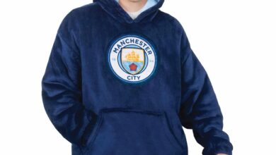 Manchester City FC Adult Oversized Hoodie