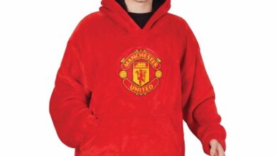 Manchester United FC Adult Oversized Hoodie XL - XXXL