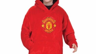 Manchester United FC Kids Oversized Hoodie