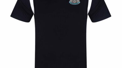 Newcastle United FC Kids Black T-Shirt