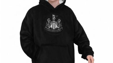 Newcastle United FC Kids Oversized Hoodie 10 - 14 Years