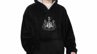 Newcastle United FC Adult Oversized Hoodie XL - XXXL