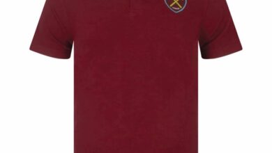 West Ham United FC Adult Claret Polo Shirt Small
