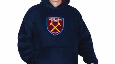 West Ham United FC Adult Oversized Hoodie S - L