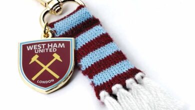 West Ham United FC Scarf Backpack Hanger