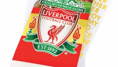 Liverpool FC Birthday Sticker Card