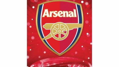 Arsenal FC Personalised Christmas Card