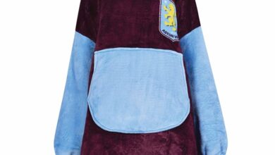 Aston Villa FC Oversized Hoodie - Small
