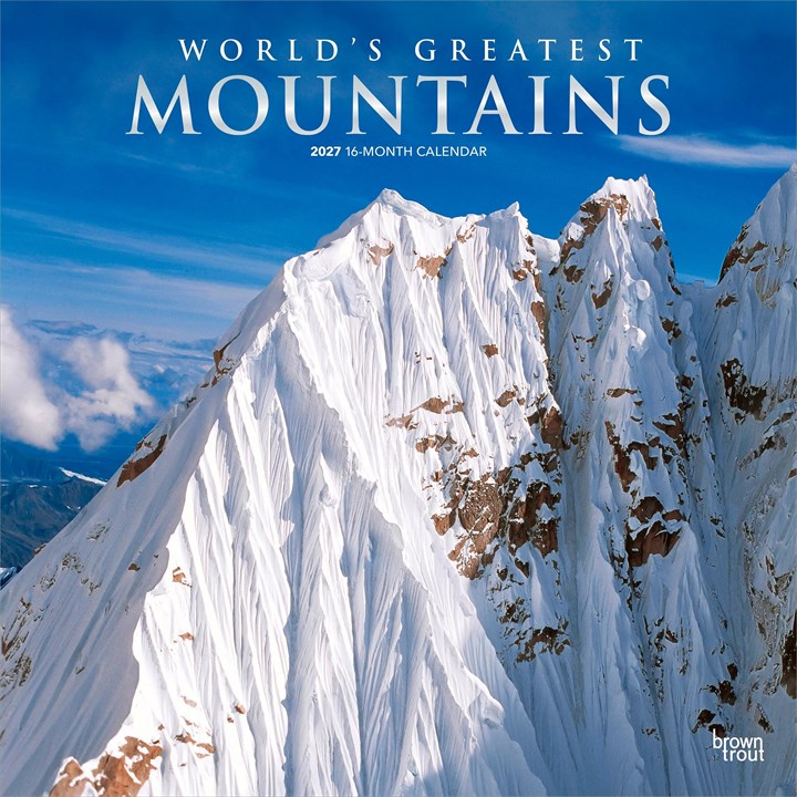 World’s Greatest Mountains Calendar 2027