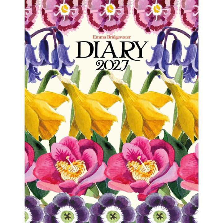 Emma Bridgewater, Flowers Deluxe Diary 2027