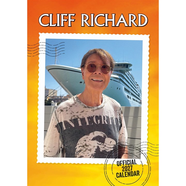 Cliff Richard A3 Calendar 2027