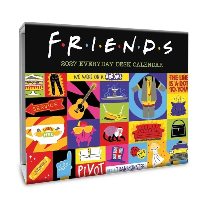 Friends Desk Calendar 2027