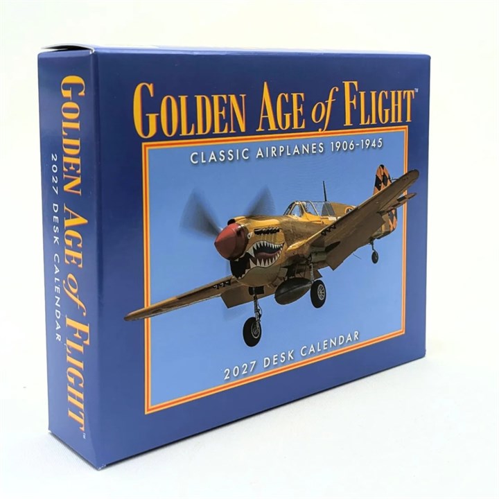 Golden Age Of Flight Desk Calendar 2027