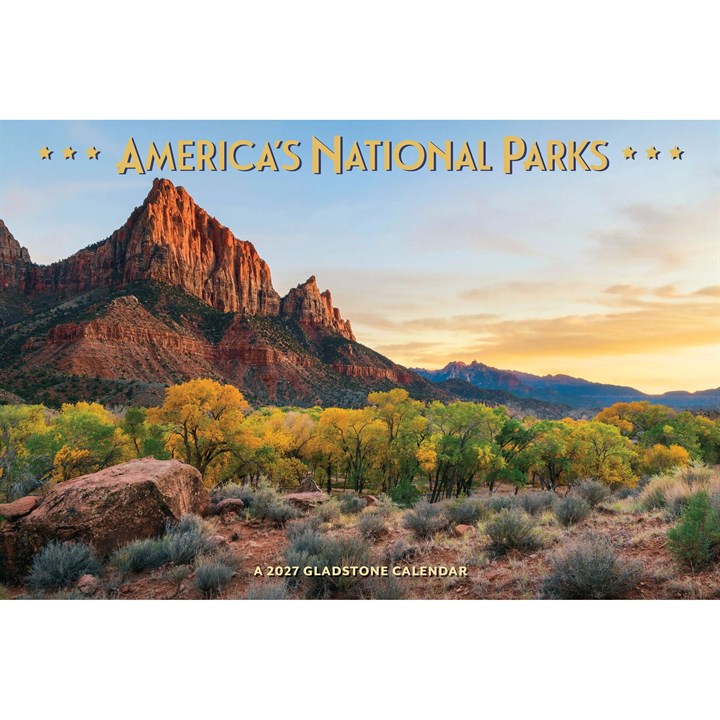America’s National Parks Deluxe Calendar 2027