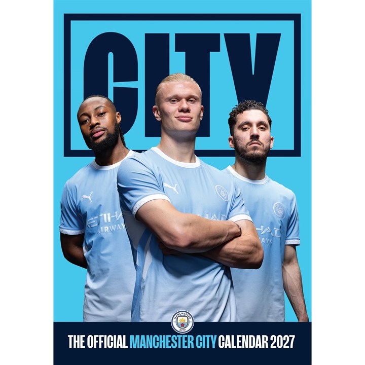 Manchester City FC A3 Calendar 2027